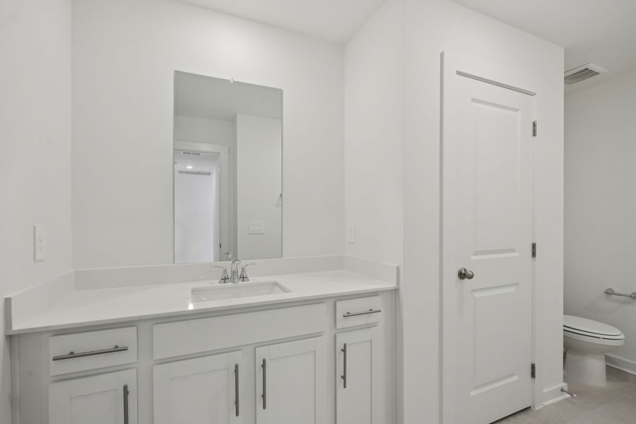 Furnished interior view inside a new home in Greystone - Vista Townhomes, Smyrna (Image 8).