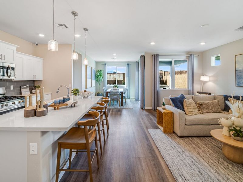 Representative furnished interior of a home built from the The Newport A by Davidson Homes LLC in South Ranch Destination Collection, Prescott (Image 17).