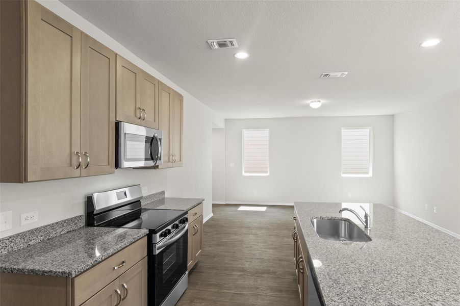 Furnished interior view inside a new home in Edgebrooke, Pflugerville (Image 12). Furnished interior view inside a new home in Edgebrooke, Pflugerville (Image 12).