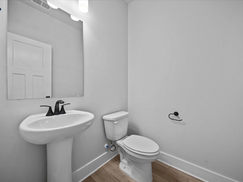 Furnished interior view inside a new home in Cedar Shoals - Signature Collection, Piedmont (Image 9).