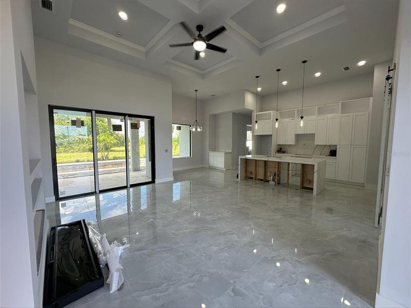 In-progress construction of a new home in , Cape Coral, FL (Image 23).