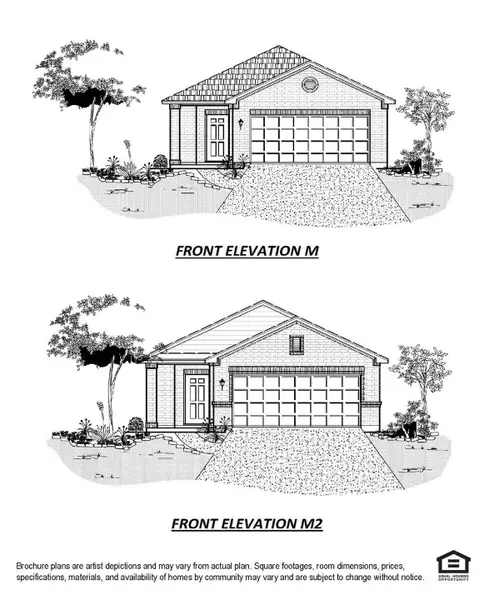 Exterior rendering of this home design in Creekhaven, Iowa Colony, TX (Image 2). Exterior rendering of this home design in Creekhaven, Iowa Colony, TX (Image 2).
