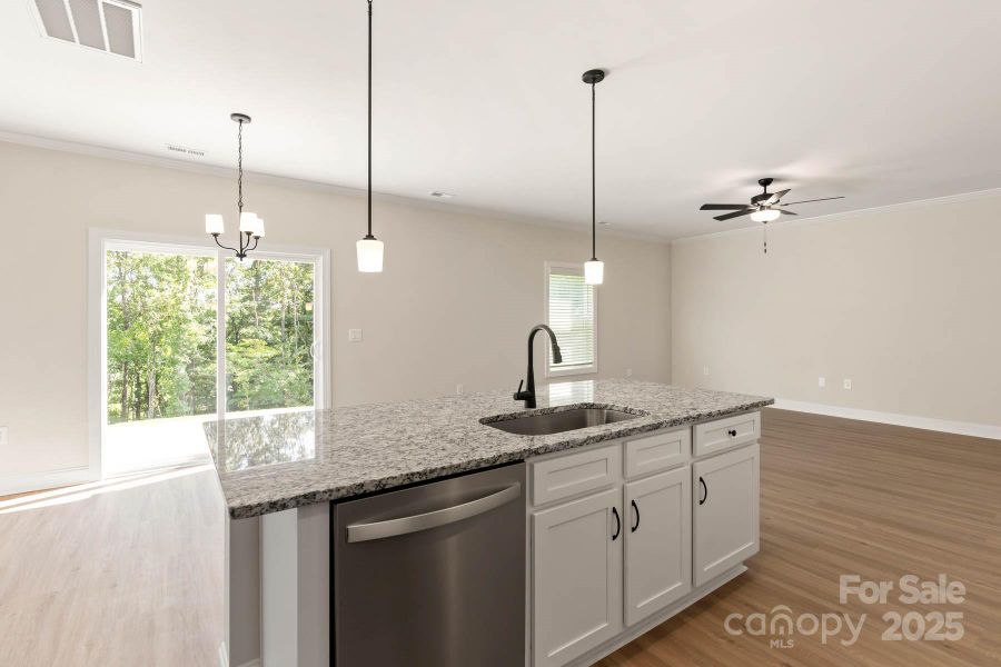 Furnished interior view inside a new home in Village at Granite, Salisbury (Image 5). Furnished interior view inside a new home in Village at Granite, Salisbury (Image 5).