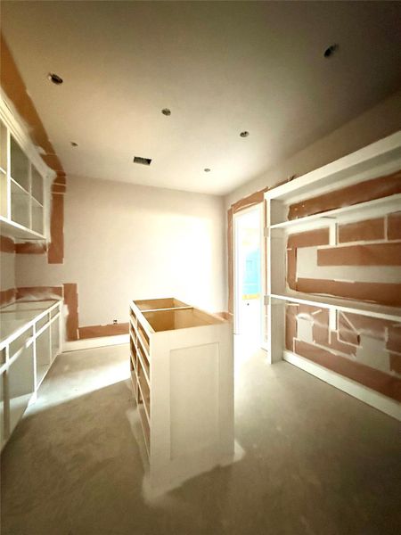 Additional angle of Primary closet