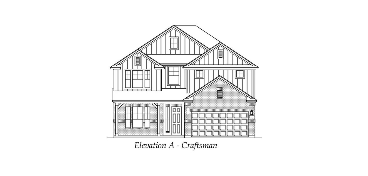 Representative rendering of the exterior for the Shenandoah 50′ by Chesmar Homes (Image 1).