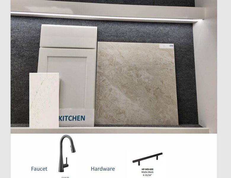 Sample of building materials used in homes in Highpointe, Stuart (Image 17).