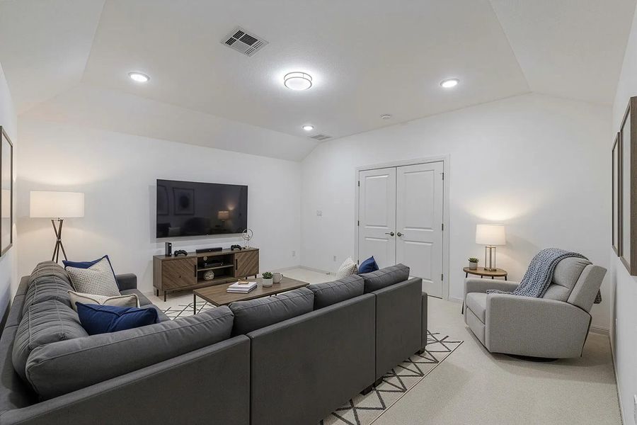 Somerville E Media room