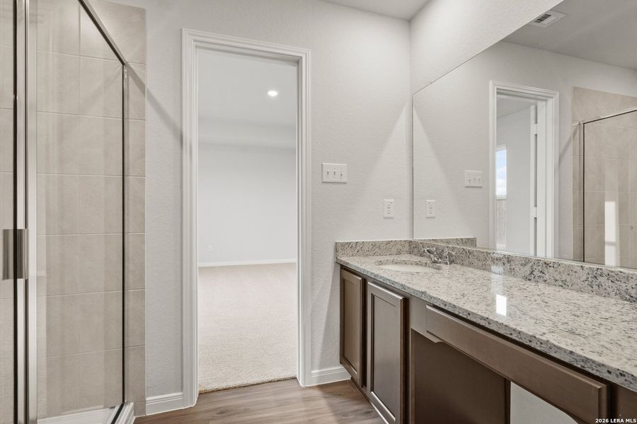 Furnished interior view inside a new home in Dauer Ranch, New Braunfels (Image 6).