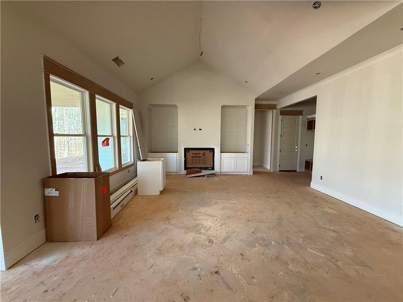 In-progress construction of a new home in , Pendergrass, GA (Image 4).