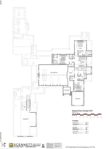2D floor plan layout of this home in , Montgomery, TX (Image 3). 2D floor plan layout of this home in , Montgomery, TX (Image 3).