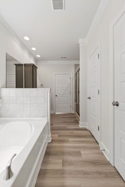 Furnished interior view inside a new home in Weybridge, Burlington (Image 15).