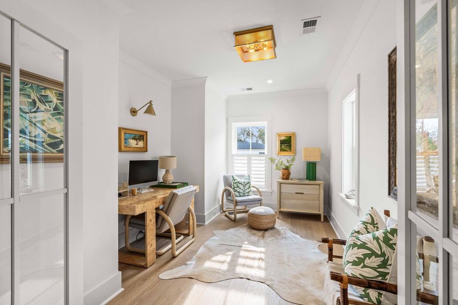 Furnished interior view inside a new home in , Mount Pleasant (Image 47).