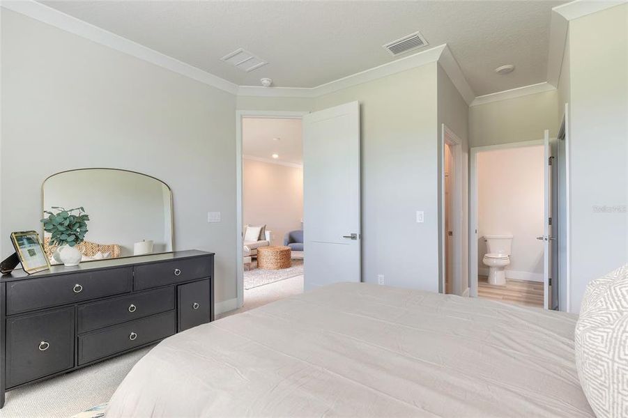 Furnished interior view inside a new home in , New Smyrna Beach (Image 17).