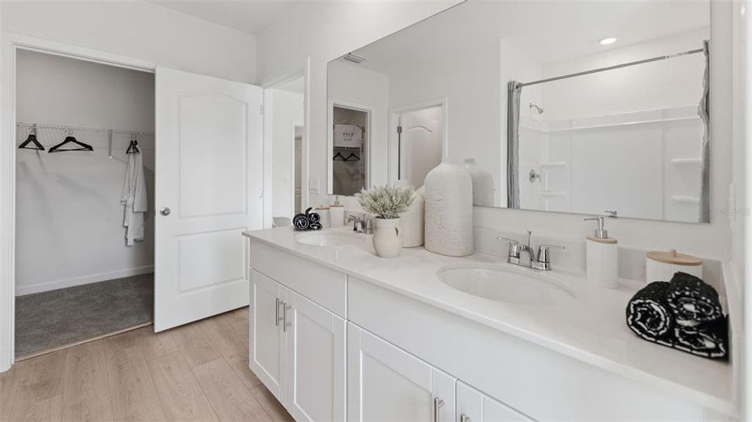 Furnished interior view inside a new home in , St. Cloud (Image 10).