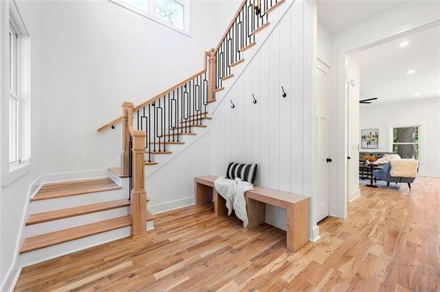 Furnished interior view inside a new home in , Atlanta (Image 15).