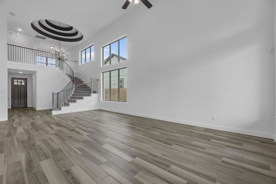 Spacious, unfurnished interior of a new home in COLTON®, Montgomery (Image 14).