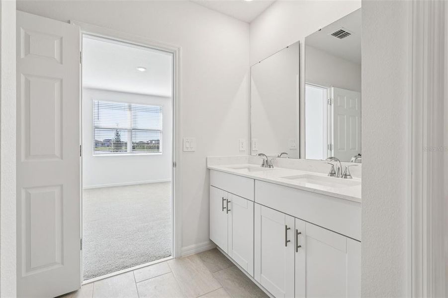 Furnished interior view inside a new home in Lake Deer Estates - Signature Series, Poinciana (Image 9).