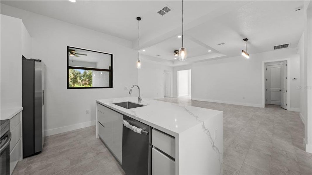 Furnished interior view inside a new home in , Rotonda West (Image 8).
