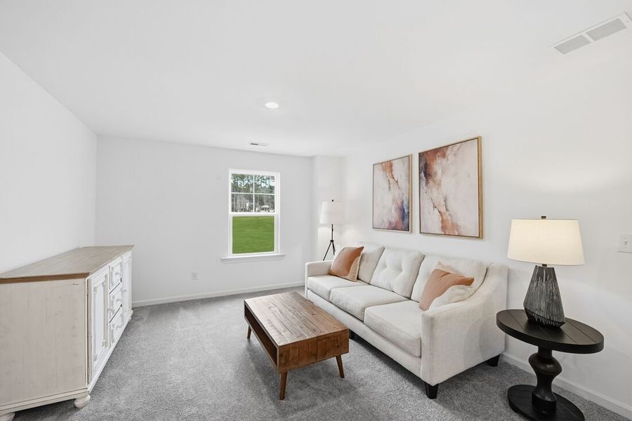 Representative furnished interior of a home built from the Bedford by Taylor Morrison in Hickory Grove, Sanford (Image 9).