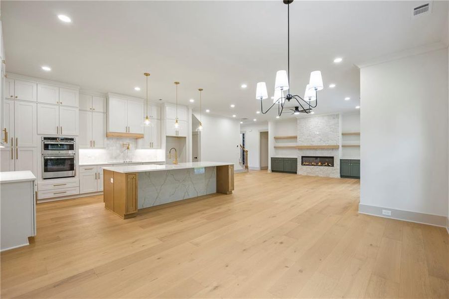 Furnished interior view inside a new home in , Winder (Image 12).