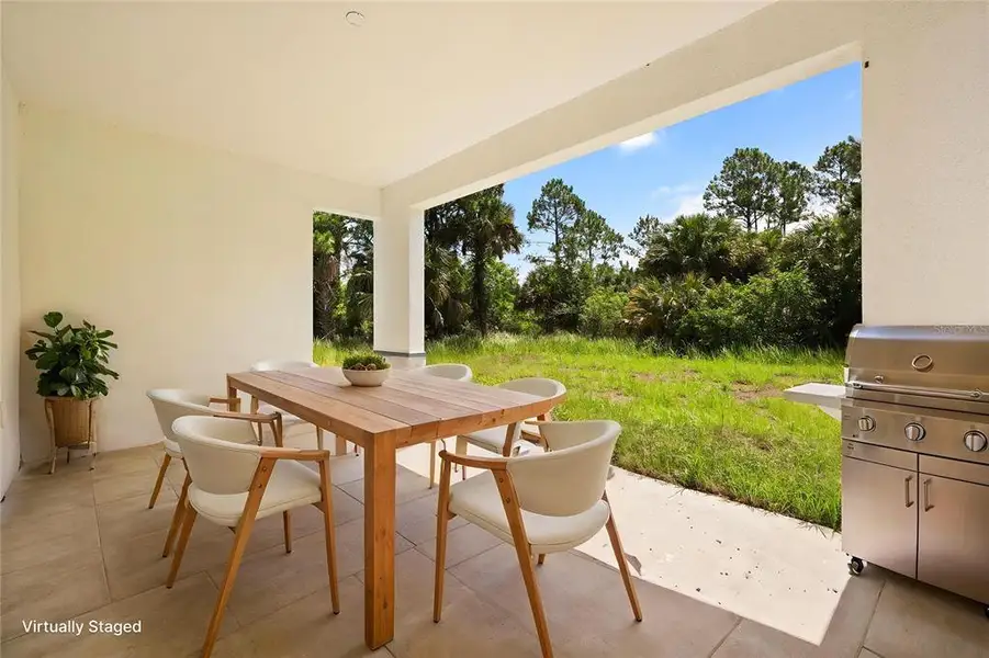 Exterior details and patio area of a home in , Palm Bay (Image 24).