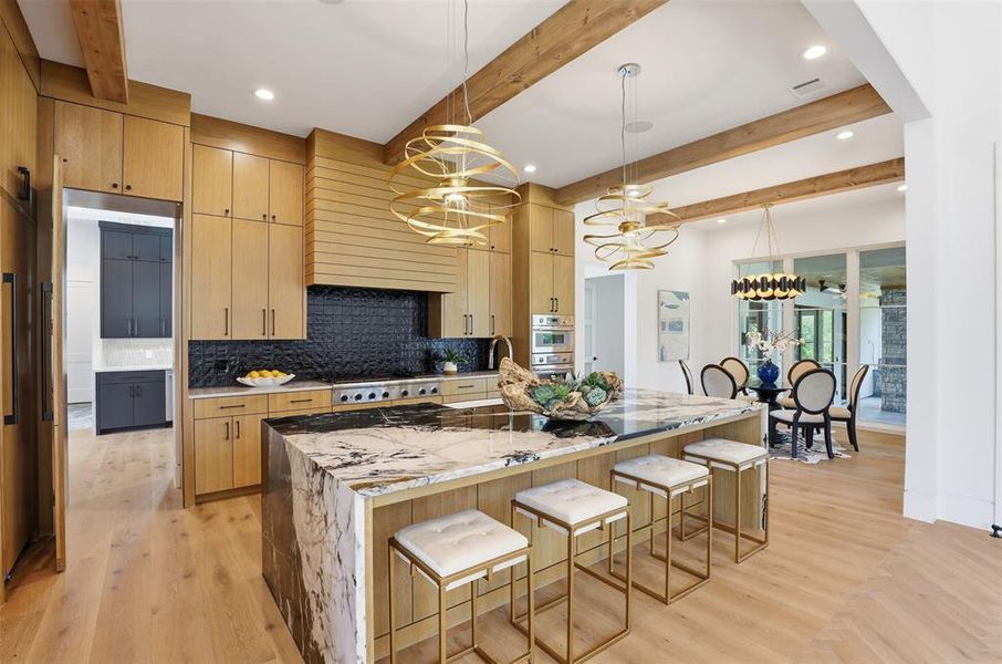 Furnished interior view inside a new home in , Aledo (Image 13).