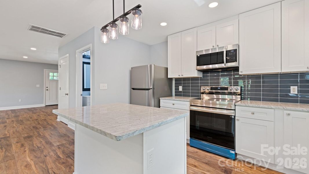 Furnished interior view inside a new home in , Maggie Valley (Image 6).
