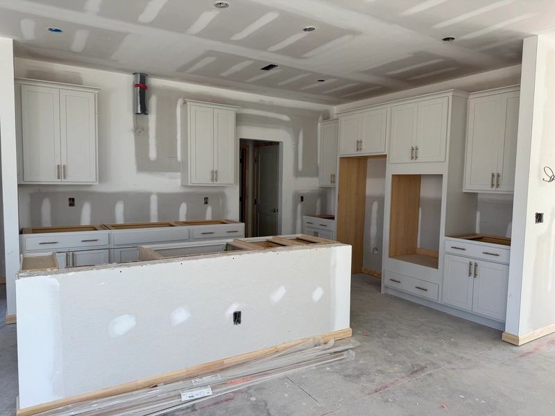 Kitchen featuring the AW Collection® Serene - Clean lines and earthy textures define the space.