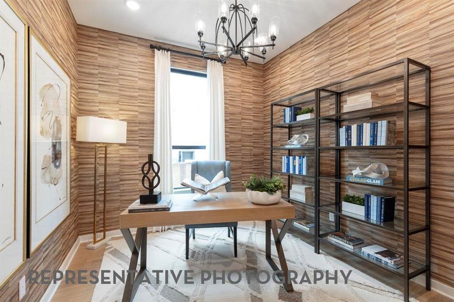 Furnished interior view inside a new home in Meraki, McLendon-Chisholm (Image 4).