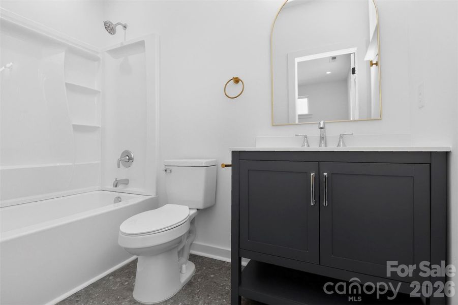 Furnished interior view inside a new home in , Charlotte (Image 18).