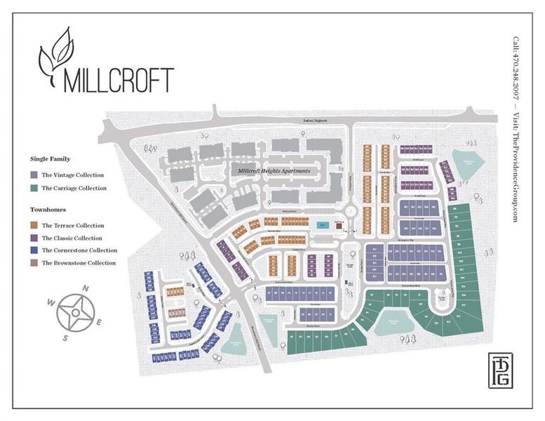 Millcroft Site Map