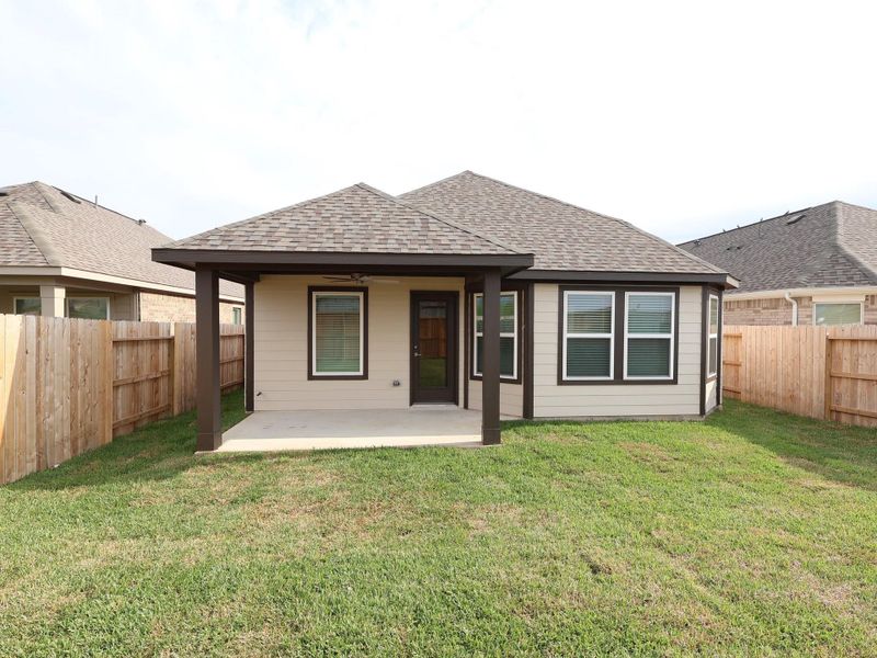 Exterior details and patio area of a home in Marvida, Cypress (Image 4). Exterior details and patio area of a home in Marvida, Cypress (Image 4).