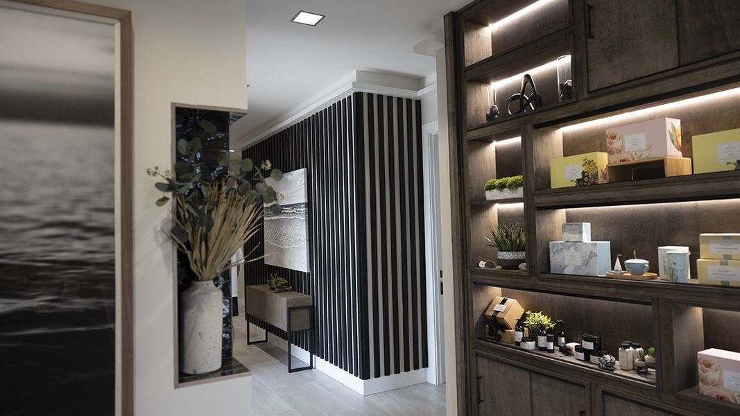 Furnished interior view inside a new home in Esplanade at Azario Lakewood Ranch, Bradenton (Image 29).