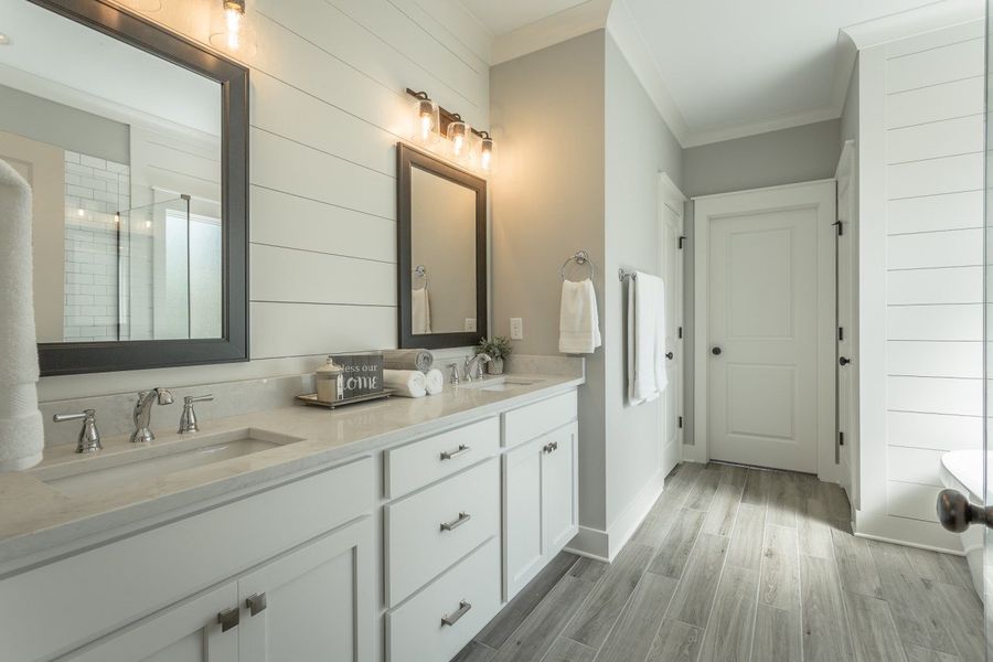 Furnished interior in a model home at Baker Road in Birchwood (Image 27).