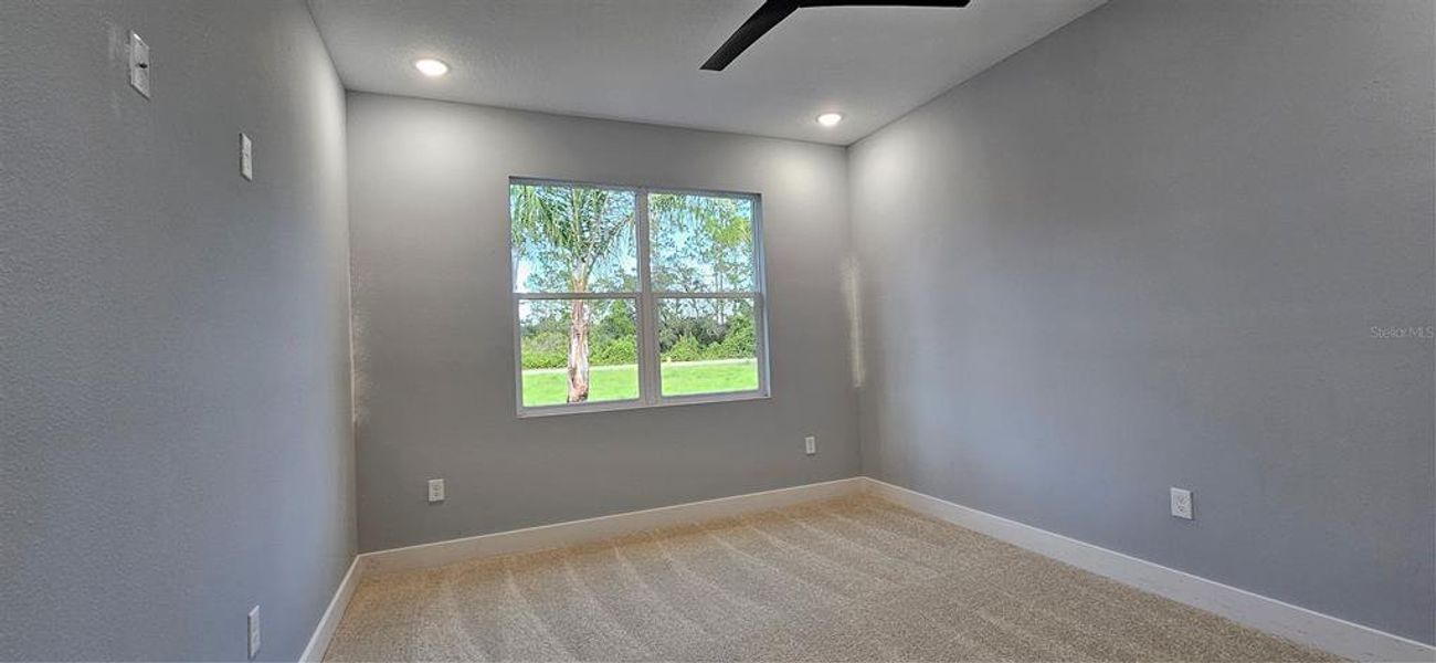 Status of construction as of August 16, 2025. Third Bedroom