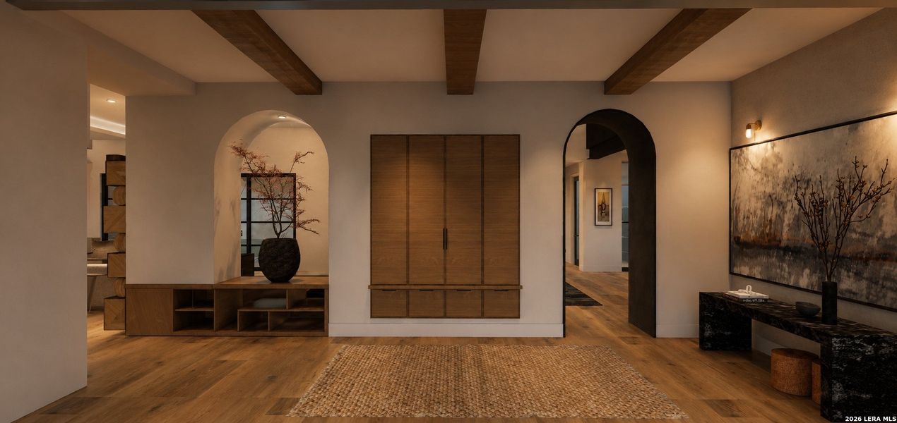 Furnished interior view inside a new home in , San Antonio (Image 4).
