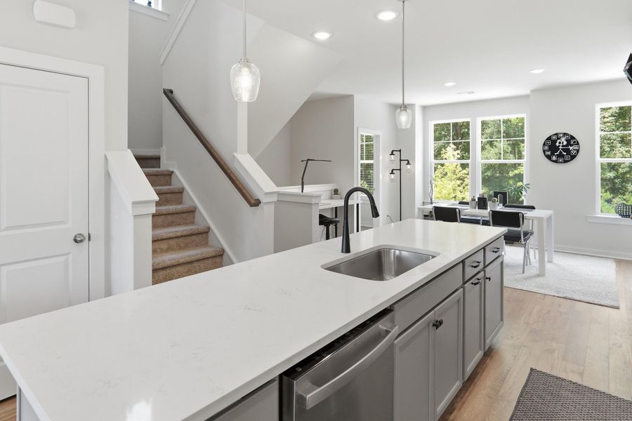 Furnished interior view inside a new home in , Hanahan (Image 39).