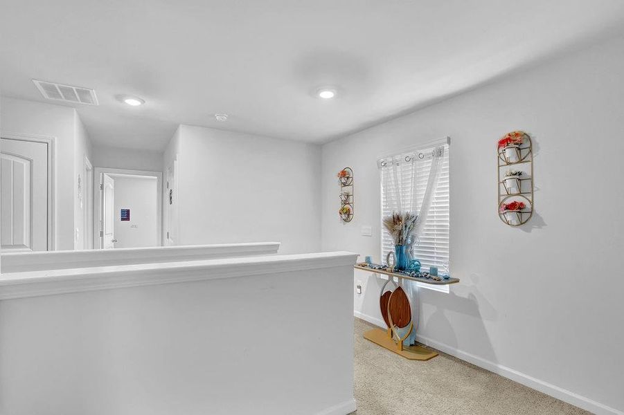 Furnished interior view inside a new home in Etowah Preserve, Dawsonville (Image 15).