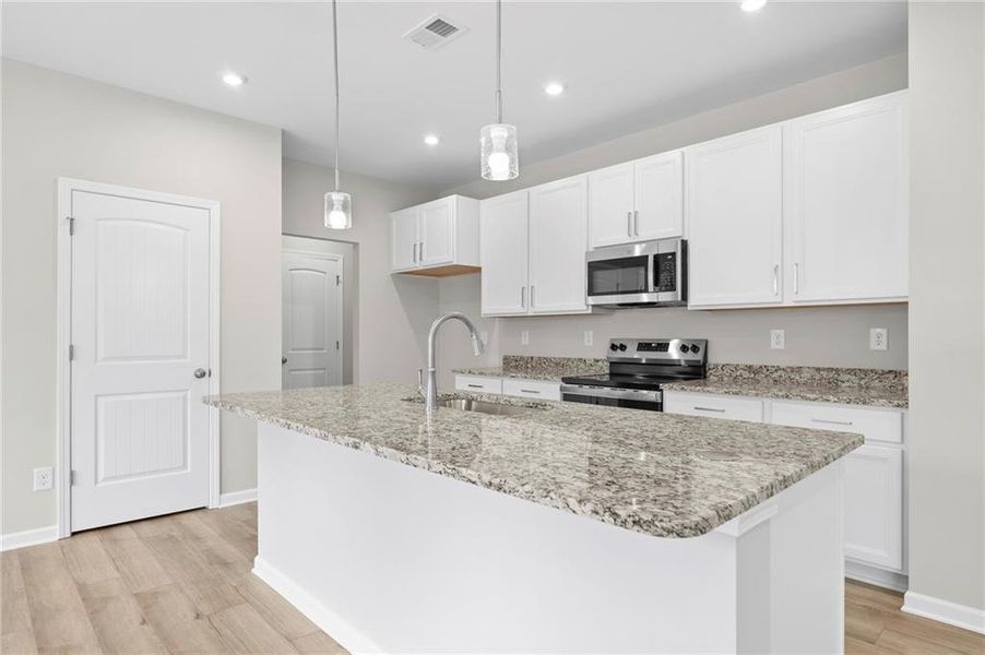 Furnished interior view inside a new home in Sage Woods, Dallas (Image 7).