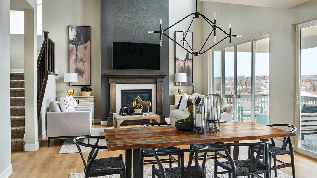 Representative furnished interior of a home built from the Silverthorne by Taylor Morrison in Macanta, Castle Rock (Image 10). Representative furnished interior of a home built from the Silverthorne by Taylor Morrison in Macanta, Castle Rock (Image 10).
