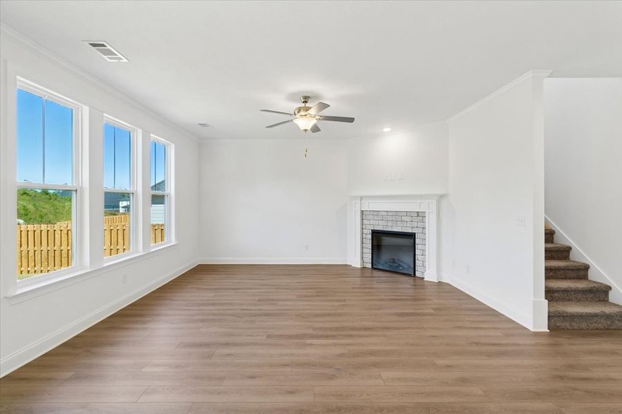 Spacious, unfurnished interior of a new home in Crawford Creek, Grovetown (Image 12).