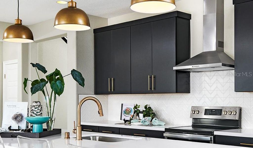 Furnished interior view inside a new home in Seasons at Shores of Lake Dell, Dundee (Image 6).