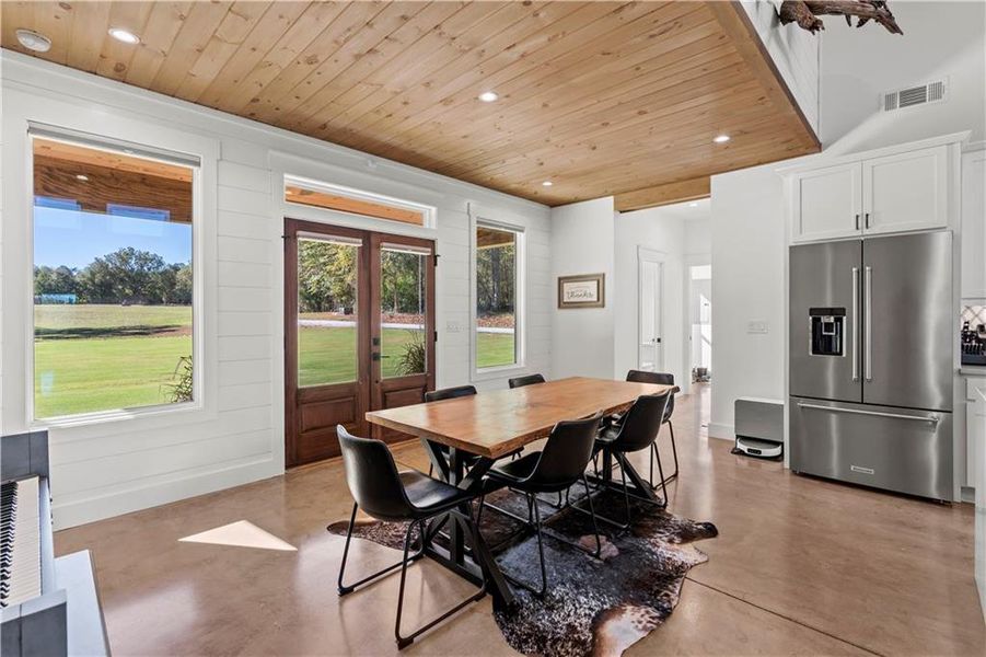 Furnished interior view inside a new home in , Maysville (Image 6). Furnished interior view inside a new home in , Maysville (Image 6).