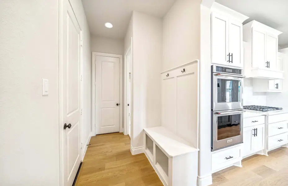 Furnished interior view inside a new home in Bridgeland 60′, Cypress (Image 14).