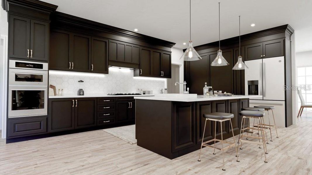 Furnished interior view inside a new home in , Myakka City (Image 7).