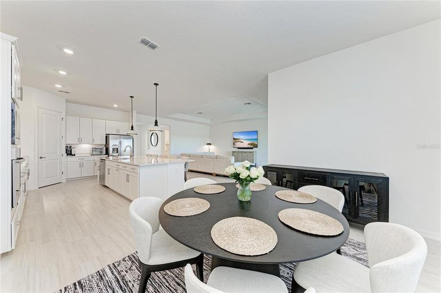 Furnished interior view inside a new home in Calusa Country Club, Lakewood Ranch (Image 19).