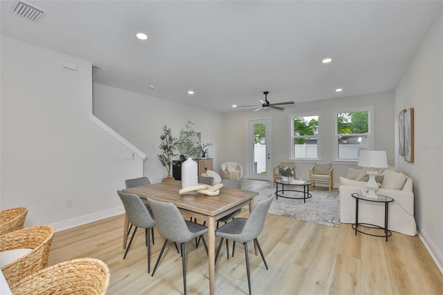 Furnished interior view inside a new home in , Tampa (Image 6).