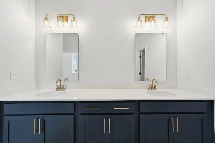 Sample Primary Bathroom photo. Actual structural options and design finishes of home may vary.