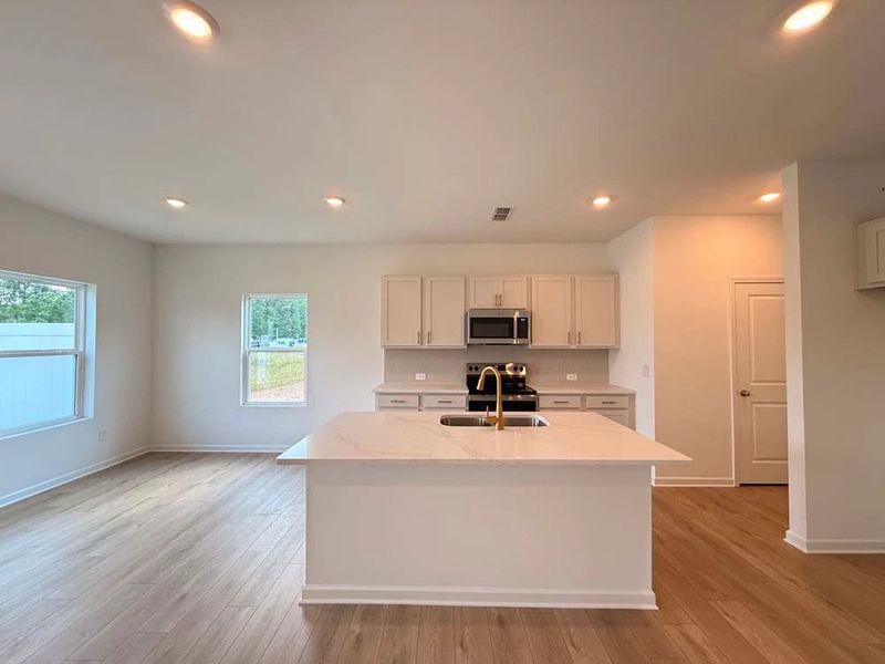 Kitchen featuring Serene Collection Finishes
