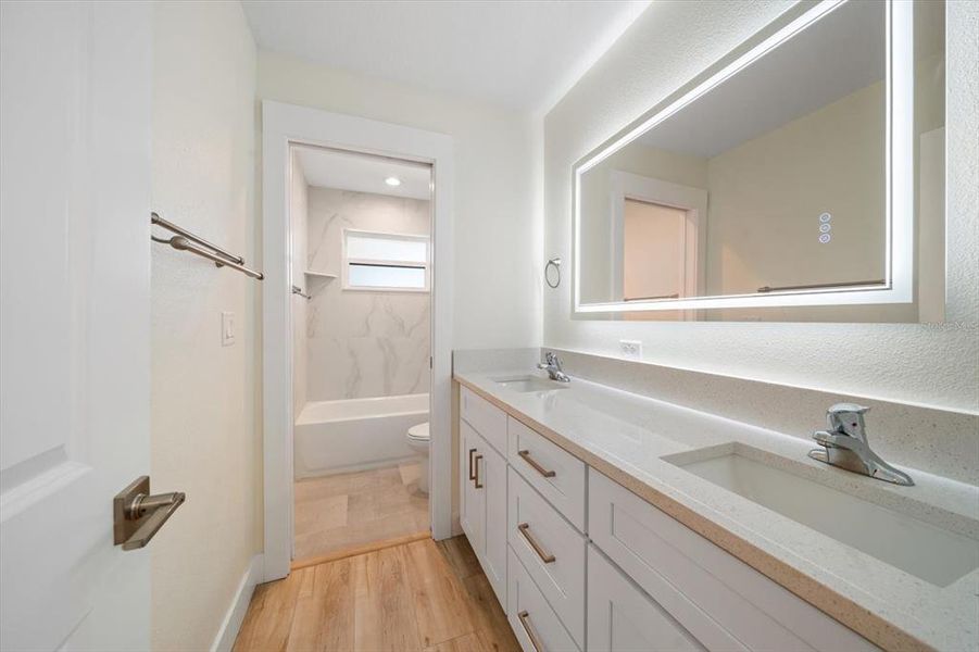 Furnished interior view inside a new home in , Largo (Image 7).